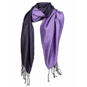 Estola Reversible de Cachemira y Seda Premium para Mujer, Ligera y Suave, Chal de Doble Cara, Bufanda de Lujo Ultra Suave de Diseñador - Product Image 1