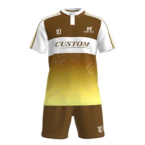 Vêtements de sport confortables pour hommes, uniforme de football 100% polyester, uniforme de football sur mesure pour hommes - Product Image 3