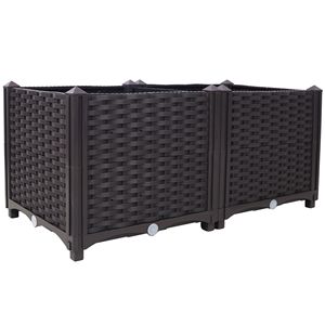 Fioriere in Plastica Autoirriganti Rialzate per Orto, Ideali per Verdure, Fiori, Erbe Aromatiche e Piante Grasse - Product Image 4