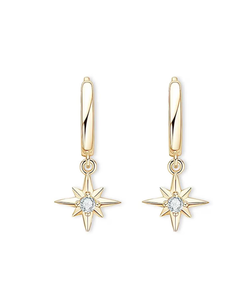 Boucles d'oreilles clous en or jaune de qualité supérieure avec diamants de laboratoire certifiés IGI, style vintage, 14 carats, bijoux durables pour femme, idéales pour les fêtes et mariages - Product Image 3