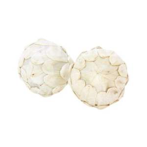 Boule de Gardenia Naturelle Sola de Haute Qualité en Gros pour Événements DIY & Décoration de Mariage, Fête des Pères & Halloween, Intérieur/Extérieur - Product Image 1