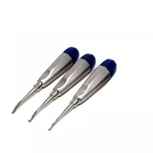 เครื่องมือถอนรากฟันปลายตรง สแตนเลสสตีล สำหรับการผ่าตัดถอนฟัน - Product Image 2