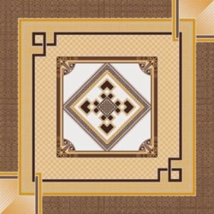 Poli Diverses options de couleur 3-10% Absorption d'eau Carreau de céramique Fonction de brique réfractaire Conception personnalisée Fabriqué au Vietnam - Product Image 3