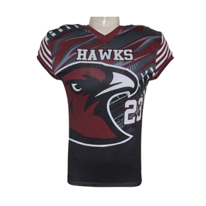 Durable American Football Jersey Moisture Wicking Quick Dry Polyester Mesh Teamwear Custom American Football Jersey High Quality - Product Image 1
