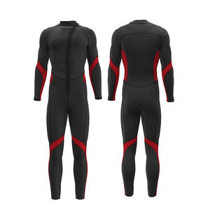 Combinaisons de plongée en néoprène pour hommes avec logo personnalisé, 3 mm, 4 mm, 5 mm, pour le surf et la plongée, en CR, SCR, SBR, très vendues, haute qualité, une pièce, à capuche - Product Image 1