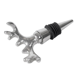 Tapón de Vino y Champán Hecho a Mano, Tapón de Botella de Vino con Acabado Plateado, Tapón de Botella de Acero Inoxidable para Cerveza y Bar - Product Image 2