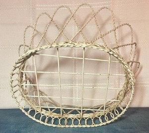 Metal Wire Fruit Basket ,Large Round Storage Baskets for Bread, Metal Wire Bread Fruit Bowl <b>Vegetable</b> <b>Stand</b> Holder for Snacks - Product Image 3