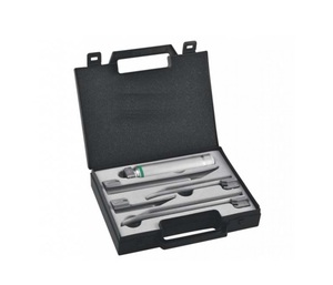 Set Profesional de Laringoscopio de Fibra Óptica de Acero Inoxidable con Hojas Reutilizables Macintosh y Miller - Product Image 4