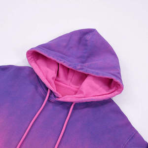 Custom Street Style Streetwear Cotton Fleece <b>Hoodie</b> Screen Printing Sunfade <b>Hoodie</b> <b>Mens</b> Oversized <b>Hoodie</b> - Product Image 3
