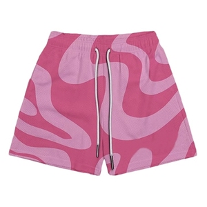 ALEXANDAR INDUSTRUS - Pantalones Cortos Deportivos Casuales con Cordón Ajustable, Transpirables y Ecológicos, de Color Sólido, 100% Poliéster para Hombre, Último Diseño - Product Image 3