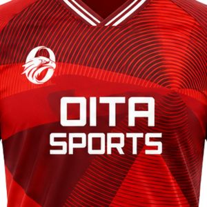 เสื้อฟุตบอลสีแดงสำหรับผู้ชายแขนสั้นเสื้อฟุตบอลชุดทีมกีฬาน้ำหนักเบาระบายอากาศได้ดีชุดกีฬาการฝึกซ้อมการแข่งขัน - Product Image 6