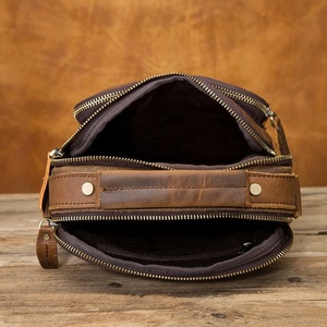 Sac messager élégant en cuir véritable pour femme, léger, durable, imperméable, écologique, personnalisable, sac bandoulière de voyage - Product Image 6