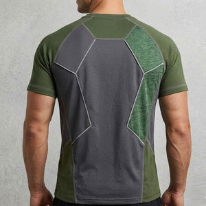 T-shirt de sport premium conçu pour l'entraînement physique, la musculation, la course à pied et les séances d'entraînement quotidiennes, avec un tissu confortable et respirant - Product Image 4