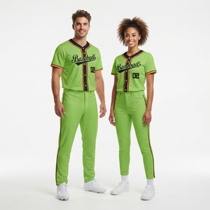 Nueva Camiseta de Béisbol Personalizada, 100% Poliéster, Transpirable, Antibacteriana, de Secado Rápido, Cosida, Estampada, Sólida, de Alta Calidad, Unisex - Product Image 2
