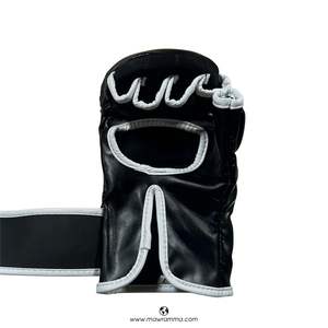 Mawra High Quality Custom Logo Leather MMA Training Gloves with <b>Hand</b> <b>Grips</b> Lightweight for Fighting Training - Product Image 6