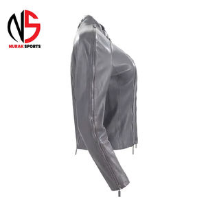 Chaqueta de Cuero PU Genuino para Mujer, Diseño Único, Última Moda, Mejor Calidad, Logotipo Personalizado, Chaquetas para Mujer de Alta Calidad en 2026 - Product Image 4