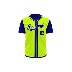 Camiseta de Béisbol Personalizada OEM, Uniforme Sublimado con Logotipo Bordado, para Béisbol y Sóftbol, Tallas Grandes, Camisetas Estampadas - Product Image 1