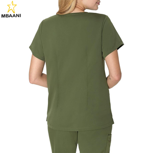 Women's Premium <b>Scrubs</b> Top with Pockets, Comfort Fit <b>Scrubs</b> for Women, Nurse Essentials - Product Image 2