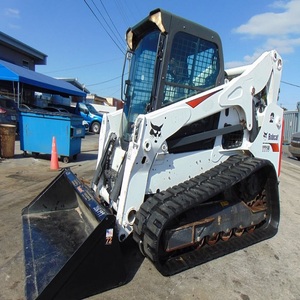 Minicargadora T770 con motor diésel, cargadora frontal sobre ruedas, equipo de construcción, lista para envío inmediato. - Product Image 1