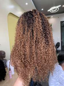 100% Vietnamese Human <b>Hair</b> <b>Extension</b> Remy and Virgin <b>Hair</b> Eurasian Curly Frontal Lace <b>Wig</b> - Product Image 2