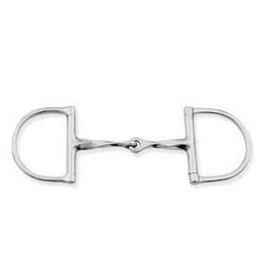 Bridon à anneau en D en cuivre à bouche roulante – Bridon d'entraînement pour chevaux en acier inoxydable pour une meilleure salivation et un meilleur contrôle - Product Image 3