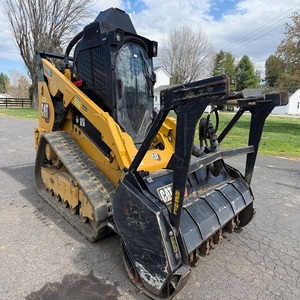 Vente en gros de chargeuse Caterpillar 299D3 avec broyeur forestier pour un contrôle fiable de la végétation – Équipement de chargeuse sur chenilles - Product Image 5