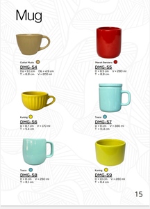 แก้วกาแฟเซรามิกทำมือสไตล์อินโดนีเซีย แก้วเคลือบแบบเรียบง่าย แก้วชาสมัยใหม่ สำหรับใช้ในบ้าน สำนักงาน หรือเป็นของขวัญ - Product Image 6