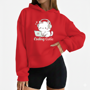 เสื้อฮู้ดดี้โอเวอร์ไซส์สำหรับผู้หญิง แขนยาว ผ้าฝ้ายฟลีซ 100% สำหรับฤดูใบไม้ร่วงและฤดูหนาว บริการ OEM คุณภาพพรีเมียม รับผลิตแบบ ODM ปี 2026 - Product Image 2