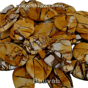 Cabujón de piedra de jaspe mookaite brecciated hermoso natural - Product Image 5