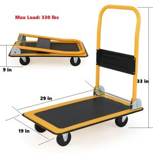 Carrelli Pieghevoli per Uso Domestico e Commerciale per Forniture da Giardino e Stoccaggio - Piattaforma per Magazzino - Product Image 2