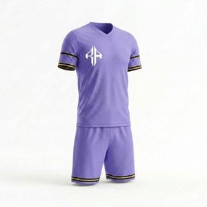 Uniforme de Fútbol Personalizado de Manga Corta para Hombre, 2026, Calidad Premium, Transpirable, Secado Rápido, 100% Poliéster, Logotipo Personalizado, Verano, OEM - Product Image 2