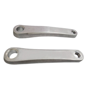 Manivela de aluminio anodizado forjado CNC de alta calidad Componentes de bicicleta de precisión ISO9001 Certificado Hecho Taiwán Servicio OEM Taiwán - Product Image 2