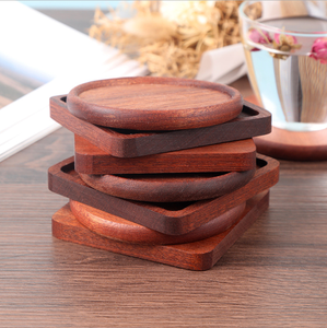 Sous-verres et dessous de plat en bois bohème - Diamètre personnalisable, épaisseur 10 mm, réglables et faits à la main - Product Image 6