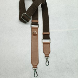 Correas anchas ajustables para hombro, asas de repuesto de cuero para bolsos cruzados, accesorios para bolsos de guitarra, herrajes para cinturones - Product Image 2