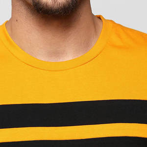 Camisetas de Hombre con Logotipo Personalizado, Nuevo Estilo, Transpirables, Antiarrugas, de Secado Rápido, Diseño Sólido, Poliéster/Algodón, Ropa Casual - Product Image 6