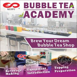 Cours de formation sur le thé Boba de KEIFU, perles de tapioca professionnelles de Taïwan, recettes de thé au lait, opérations et équipements de la boutique, atelier pratique - Product Image 2