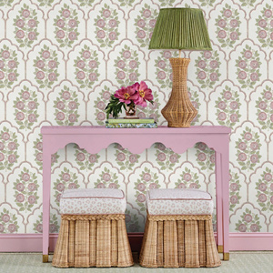 Elegant Handwoven Natural Rattan Ottoman <b>Stool</b> with Soft Cushion Top Decorative Boho Chic <b>Storage</b> Friendly Lightweight Durable - Product Image 5