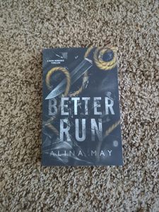Better Run โดยอเลนา เมย์ หนังสือปกอ่อนภาษาอังกฤษ หนังสือขายดีแนวโรแมนติก - Product Image 1