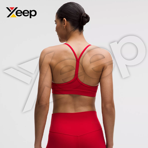 Soutien-gorge de sport pour femme XEEP de haute qualité XC-SB-35, simple, respirant, bretelles réglables, coussinets amovibles, maintien élevé, séchage rapide - Product Image 2