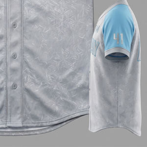 Nueva Camiseta de Béisbol Sublimada, Tejido Transpirable, Colores y Diseños Personalizados, Impresión a Todo Color, Ropa Deportiva para Equipos - Product Image 3