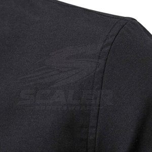 Chemise en flanelle boutonnée pour homme, fabriquée en usine, style décontracté chic, manches longues, respirante, séchage rapide, en coton, pour les réunions de bureau et les affaires - Product Image 4