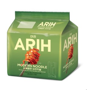 บะหมี่กึ่งสำเร็จรูปเกาหลี 130 กรัม ARIH รสโกจูจังรมควัน สาหร่ายผัดราเม็ง พร้อมรับประทาน ขายส่ง - Product Image 3