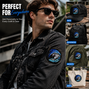 Parches Bordados Celestiales Premium, Parches de Tela Tejida Chenille Personalizados para Planchar en Chaquetas, Gorras, Mochilas, Chalecos y Ropa - Product Image 6