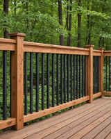 Pièces d'escalier en bois massif anti-termites au design moderne avec finition élégante Support OEM Vietnam pour hôpitaux
