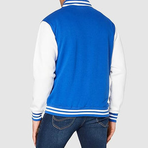 Varsity Jacket Classic College Letterman Style Custom Logo Soft Material Comfortable Fit High Quality Fashion Outerwear - Product Image 3