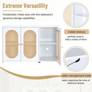 Kitchen Storage Cabinet for Organizing Your Living Room - Product Image 2