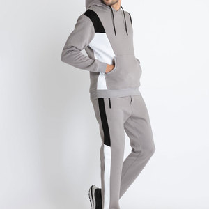 <b>Men's</b> Casual Custom Fitted Sweatsuit 2 Piece Set Sportswear for <b>Men's</b> Vintage Jogging Suits Blank Unisex Tracksuit - Product Image 3