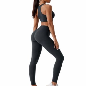 Conjunto Deportivo Clásico para Mujer, Ropa Deportiva para Gimnasio, Atuendo Cómodo para Fitness, Ejercicio y Entrenamiento, Conjunto de Yoga para Mujer - Product Image 3