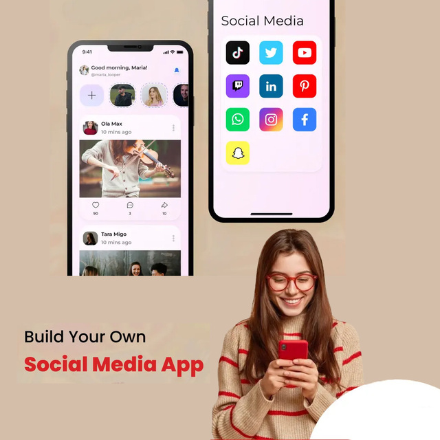 Fast Loading Smooth Performance Tested Social App Basic MVP Development Sign Up Story Upload Share Post Follow System