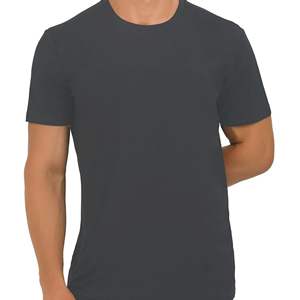 Sous-vêtements en rayonne de bambou de qualité supérieure pour hommes, t-shirts respirants, 1 paquet - Product Image 5